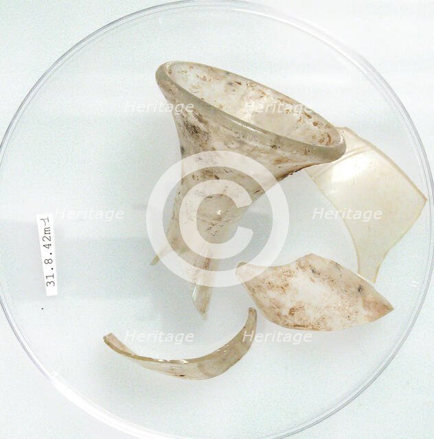 Vessel Fragments, Coptic, 4th century. Creator: Unknown.