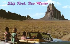 Ship Rock, New Mexico, USA, 1955. Artist: Unknown
