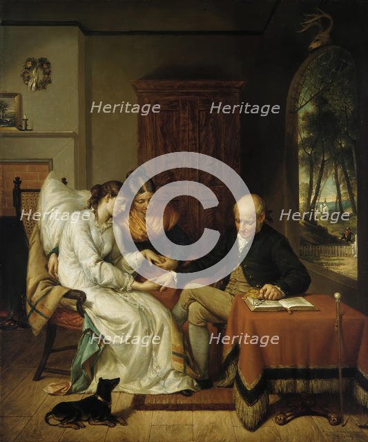 The Pride of the Village, 1858-59. Creator: Henry Peters Gray.