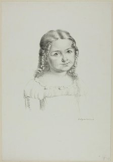 Portrait of a Child, c. 1816. Creator: Charles-Philibert de Lasteyrie.