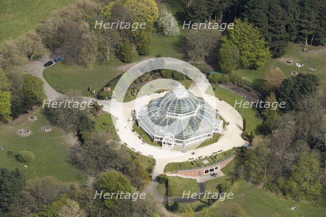 The Palm House, Sefton Park, Liverpool, 2021. Creator: Damian Grady.