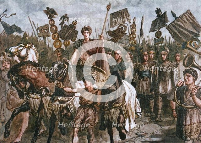 'A Roman Triumph', 1890.   Creator: Unknown.