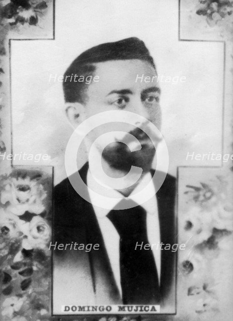 Domingo Mujica (1865-1895), Cuban fighter against Spanish colonialism, c1910. Artist: Unknown