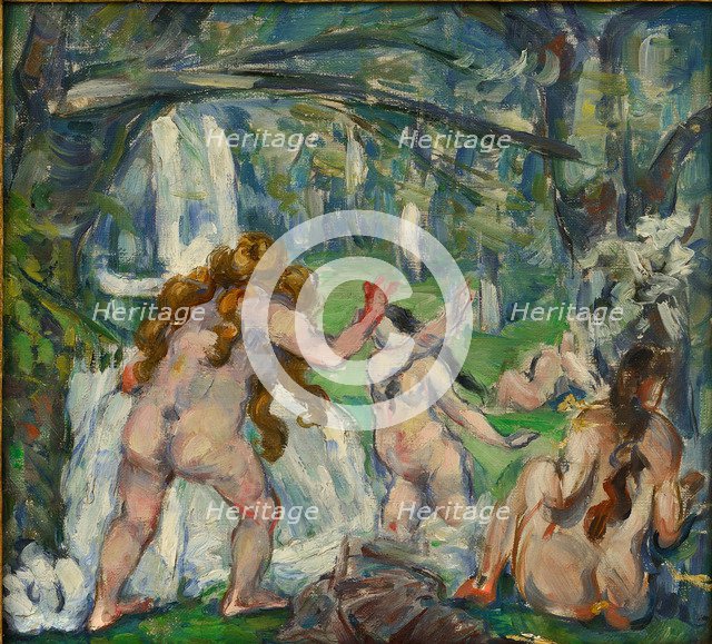 Three Bathers, c. 1875.