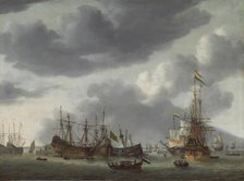 Amsterdam Harbor Scene, c. 1654/1655. Creator: Reinier Zeeman.