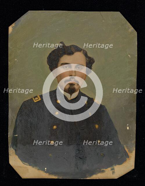 Portrait of Union Army Major, about 1862. Creator: Unknown.