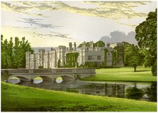 Deene Park, Northamptonshire, home of the Countess of Cardigan, c1880. Artist: Unknown