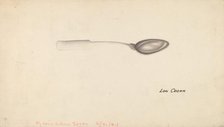 Spoon, 1935/1942. Creator: Lon Cronk.