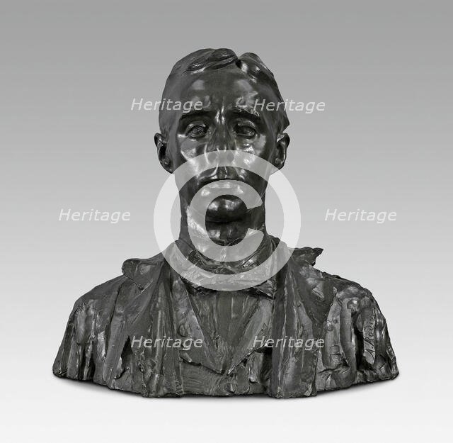 Head of Arthur Jerome Eddy, 1898. Creator: Auguste Rodin.