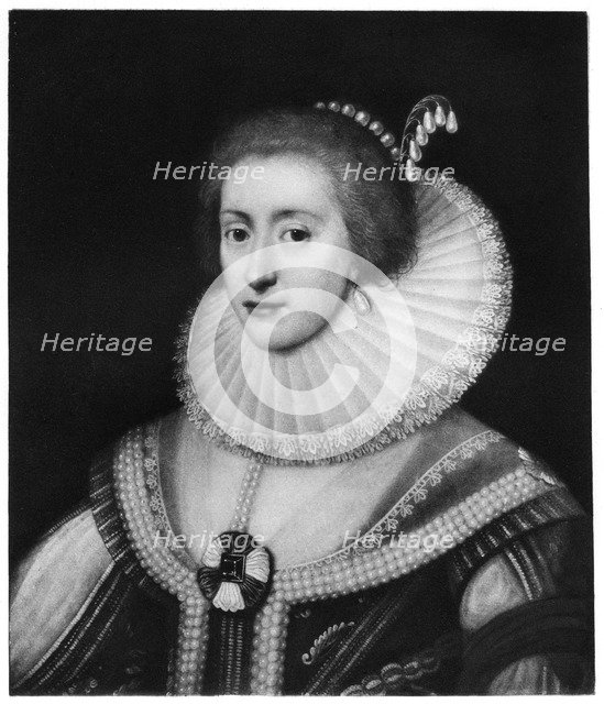 Elisabeth, Electress Palatine and Queen of Bohemia, (1907). Artist: Unknown