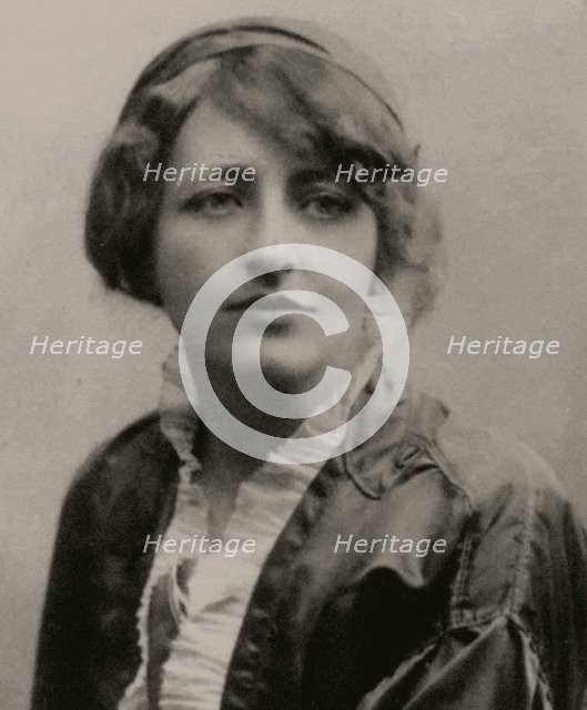 Portrait of Countess Fanny Franziska zu Reventlow (1871-1918), c.1900. Creator: Anonymous.