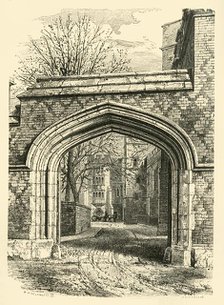 'Entrance to Weston's Yard', 1911. Creator: Unknown.