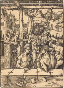 Bath House, c. 1496/1497. Creator: Albrecht Durer.