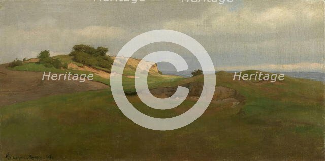 Coastal Landscape, Rügen, 1882. Creator: Hans Gude.