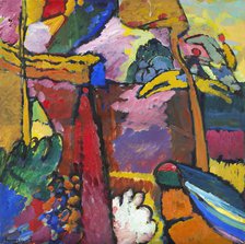 Study for Improvisation V, 1910. Artist: Kandinsky, Wassily Vasilyevich (1866-1944)