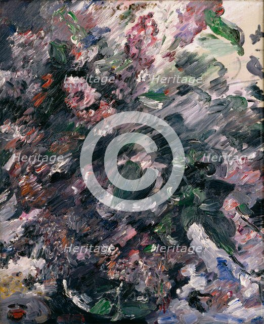 Still Life with Lilacs, 1917. Creator: Lovis Corinth.