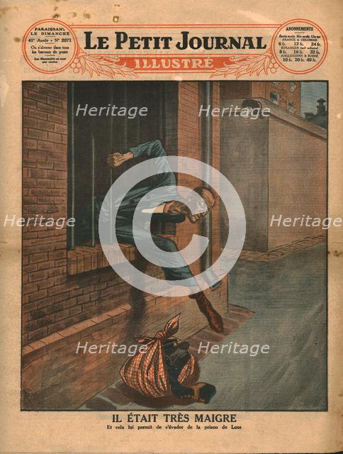 He was very thin, 1930. Creator: Unknown.