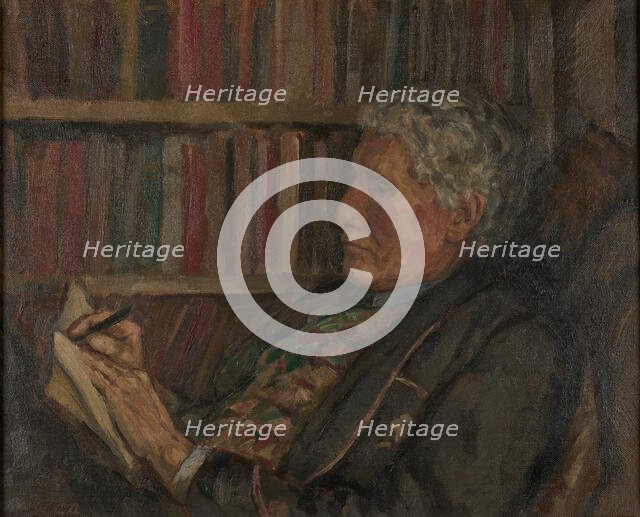 John Cowper Powys, 1944. Creator: Gertrude Powys.