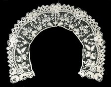 Collar, Belgium, c. 1880s. Creator: Unknown.