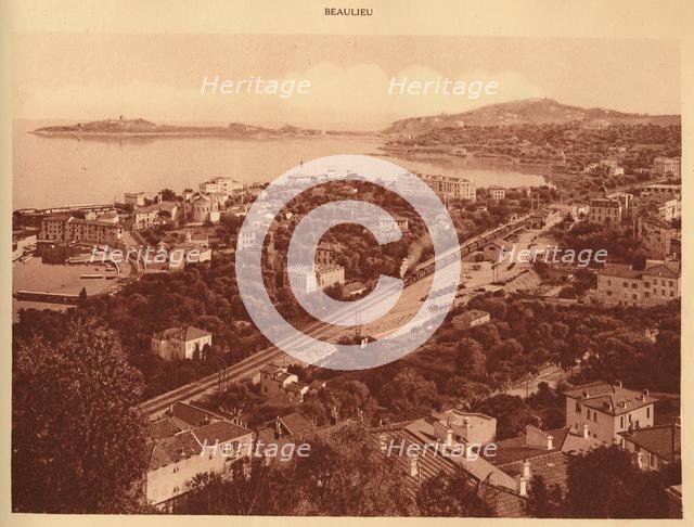 'General view and Cap Ferrat, Beaulieu', 1930. Creator: Unknown.