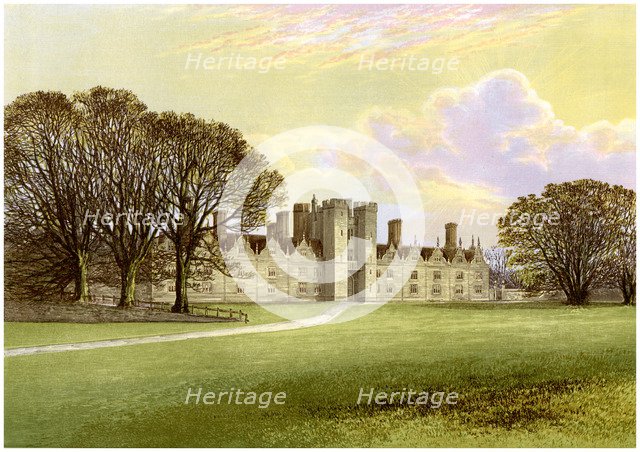 Knole, near Sevenoaks, Kent, home of Lord Sackville, c1880. Artist: Unknown