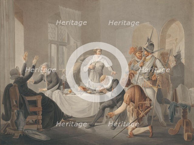 P.D. Hasselaer makes himself known..., 1809-1810
. Creator: Pieter Bartholomeusz. Barbiers.