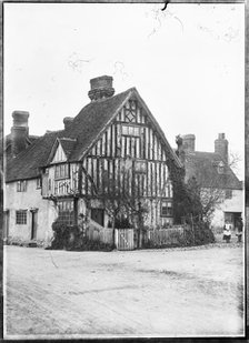 Tudor Cottage, Riverside, Eynsford, Sevenoaks, Kent, 1885. Creator: Unknown.