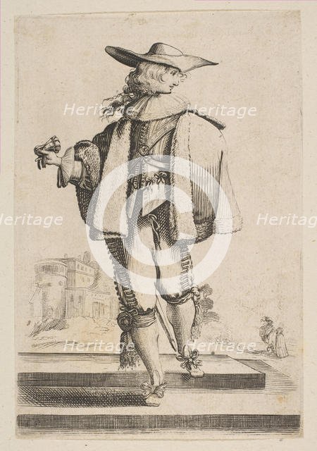 Gentleman with a Glove, 1629. Creator: Unknown.