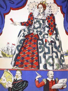 Elizabeth I, Queen of England from 1558, (1932). Artist: Rosalind Thornycroft
