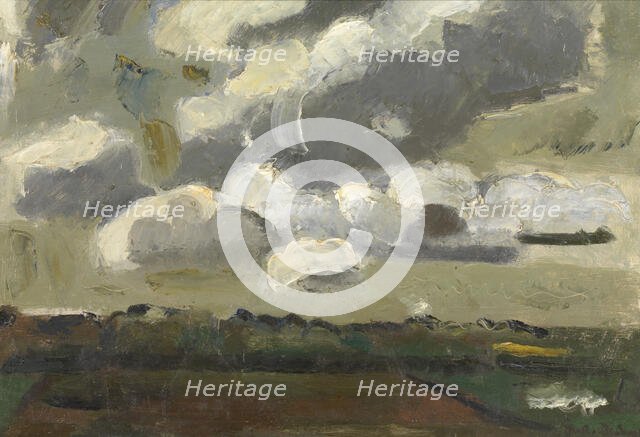 Clouds, 1933. Creator: Gustave De Smet.