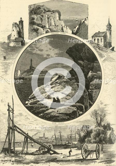 'Portsmouth and Isles of Shoals', 1874.  Creator: John Douglas Woodward.