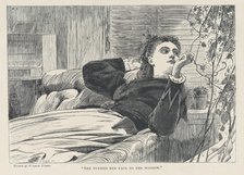 She Turned her Face to the Window (The Galaxy, An Illustrated Magazine of Entertaining..., May 1868. Creator: Edward Sears.