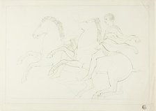 Copy of Cavalry from the Parthenon Frieze, n.d. Creator: John Flaxman.