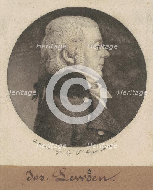 Joseph Lewden, 1802. Creator: Charles Balthazar Julien Févret de Saint-Mémin.