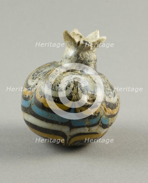 Vase in the Shape of a Pomegranate, Egypt, 1250-1200 BCE. Creator: Unknown.