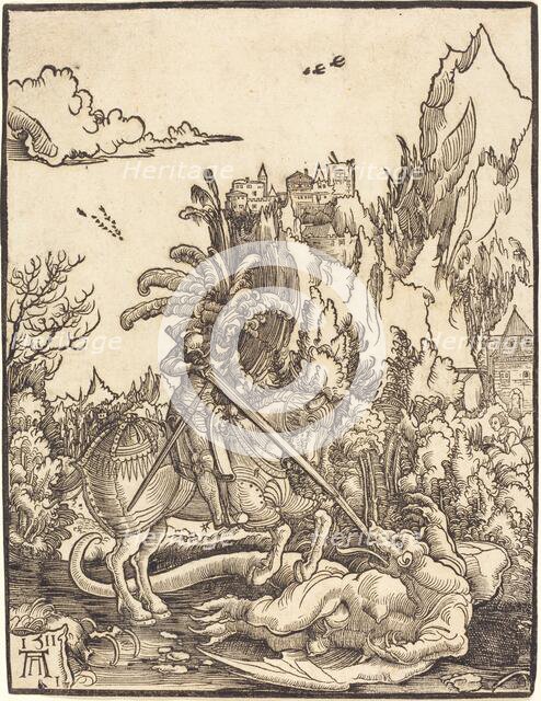Saint George Slaying the Dragon, 1511. Creator: Albrecht Altdorfer.