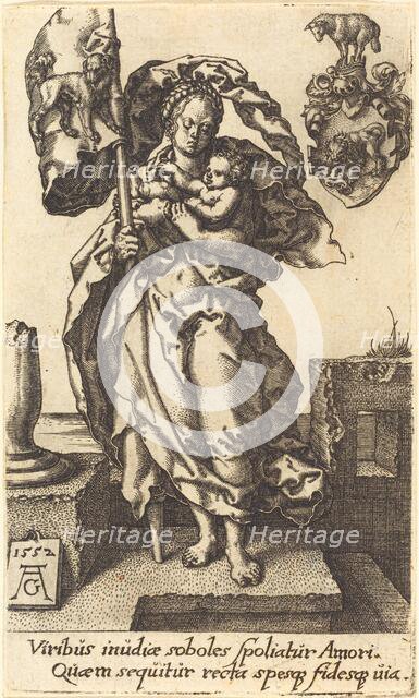 Compassion, 1552. Creator: Heinrich Aldegrever.