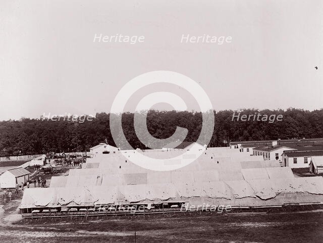 Washington. Harewood Hospital, 1861-65. Creator: Unknown.