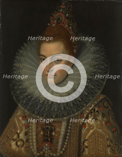 Portrait of Archduchess Isabella Clara Eugenia (1566-1633), Infanta of Spain, c.1600. Creator: Frans Pourbus the Younger.
