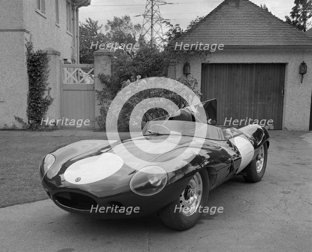 1956 Jaguar D type. Creator: Unknown.