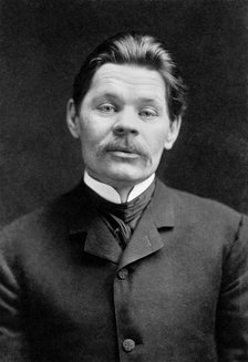 Portrait of the Author Maxim Gorky (1868-1936), c. 1906.