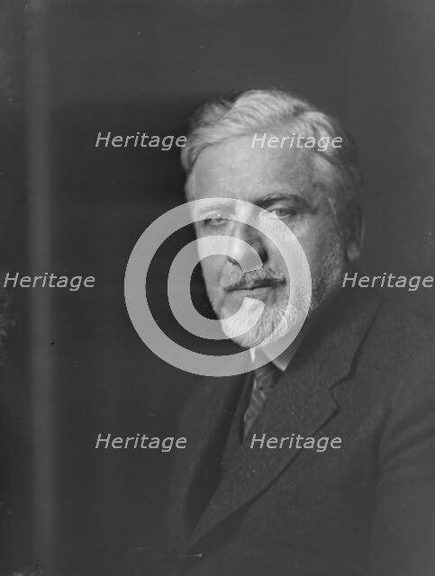 Dr. Marot, portrait photograph, 1918 Oct. 29. Creator: Arnold Genthe.