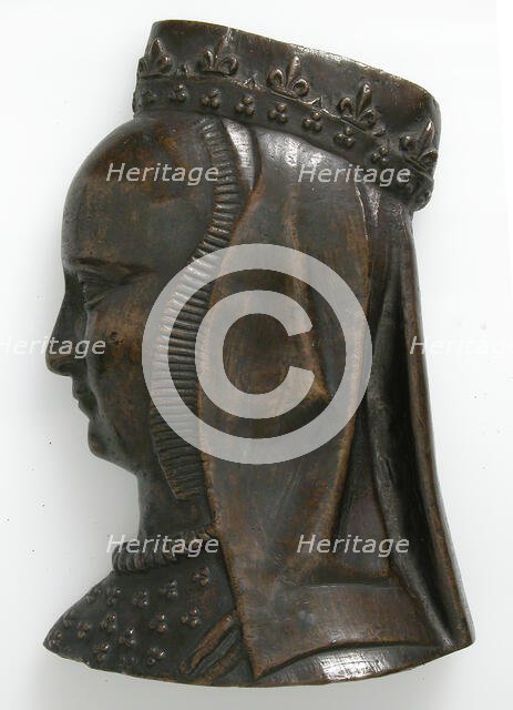 Plaque, Anne of Brittany, French, 15th century. Creator: Unknown.