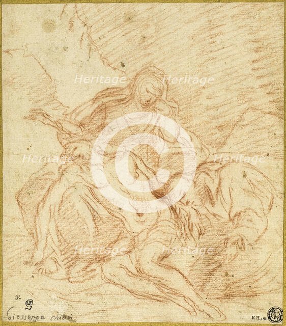 Study, 1710/20. Creator: Giuseppe Bartolomeo Chiari.