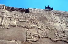 Rameses II and the Tree of Life, Karnak, Egypt, 13th century BC. Artist: Unknown