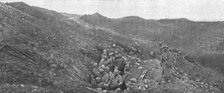 'L'attaque du 24 octobre dans le secteur du bois fumin; une heure apres l'attaque, le poste..., 1916 Creator: Unknown.