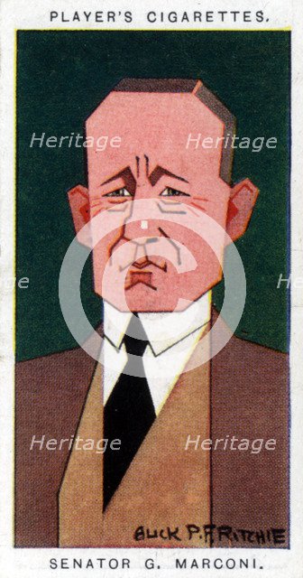 Guglielmo Marconi, Italian inventor, 1926.Artist: Alick P F Ritchie