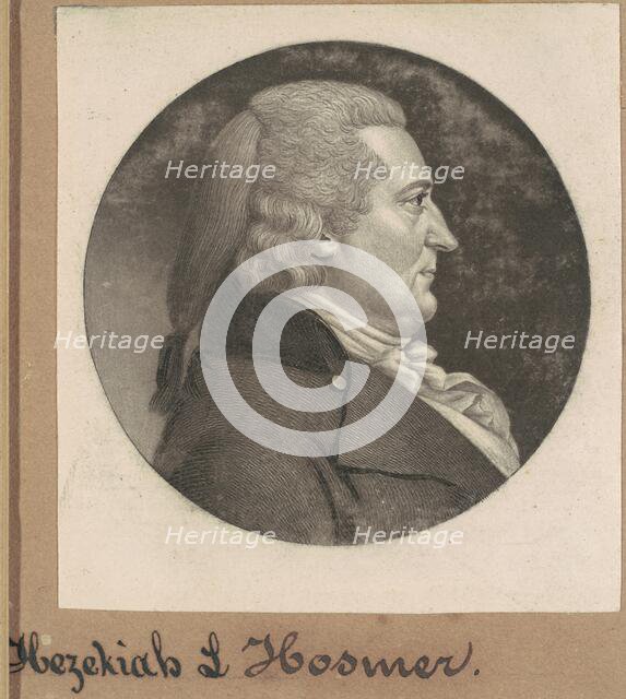 Hezekiah Lord Hosmer, 1799. Creator: Charles Balthazar Julien Févret de Saint-Mémin.