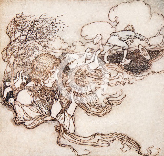 The Goosegirl, 1909. 