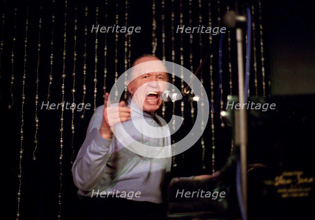 Bob Dorough, Live! On the Park, London, 2006. Artist: Brian O'Connor.